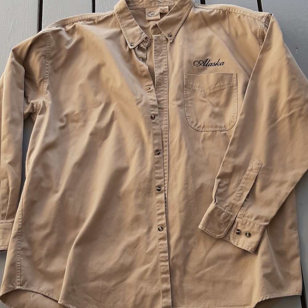 Mens 2XL ALASKA LONG SLEEVE